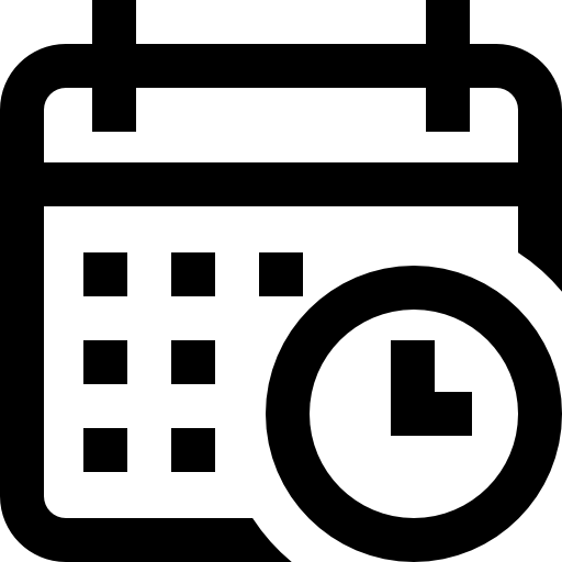 kalender waktu icon